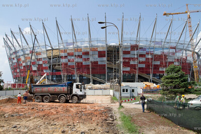 Warszawa Stadion Narodowy rowno rok przed Euro2012.
08.06.2011
fot....