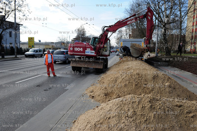 Sopot. Aleja Niepodleglosci. Inspekcja Transportu Drogowego...