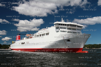 Prom towarowo - pasazerski Stena Alegra z wizyta w...