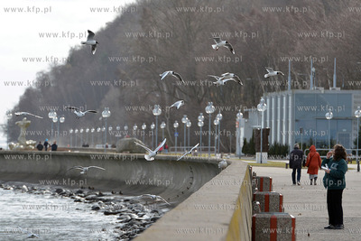 Gdynia - Bulwar Nadmorski im. Feliksa Nowowiejskiego....