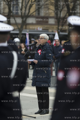 100. Gdyńskie urodziny niepodległej. Nz. Joanna Zielińska.
11.11.2018...