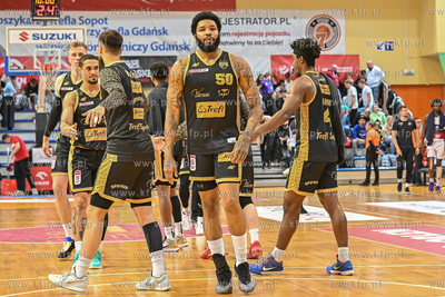 Sopot. Hala 100-lecia. Mecz Trefl Sopot vs King Szczecin....