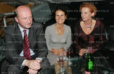 Sopot, klub VIVA, 10 lecie Wirtualnej Polski. Nz Maciej...