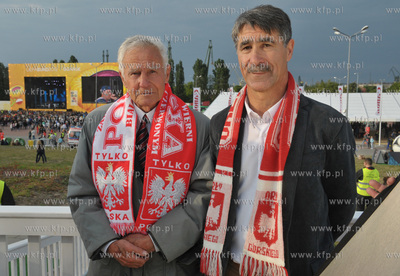 Otwarcie Gdanskiej Strefy Kibica na Placu Zebran Ludowych....