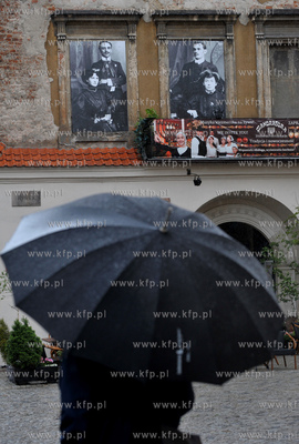 Zwiedzanie Lublina przez uczestnikow pierwszego, promocyjnego...