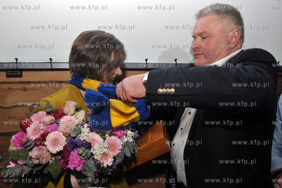 Gdynia. Resturacja Kapitan Cook. Spotkanie Macieja...