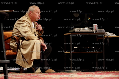 .Centrum Świętego Jana w Gdańsku. Jerzy Stuhr w...