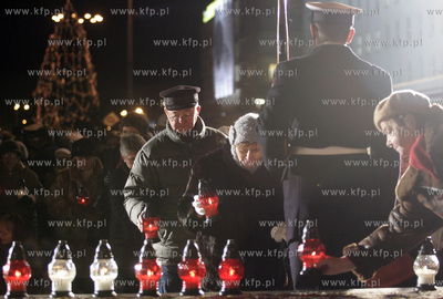 Gdynia.  Obchody rocznicowe wydarzen Grudnia 1970....