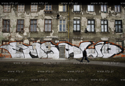 Gdansk. Domy przy ul. Marynarki Polskiej przeznaczone...