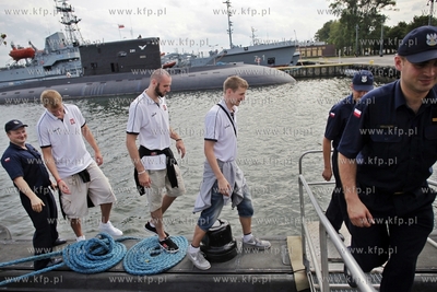 Wizyta koszykarzy kadry narodowej Polski Adama Waczynskiego,...
