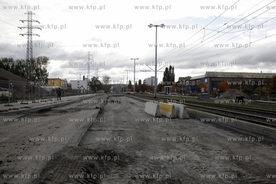 Gdansk. Zmiana w organizacji ruchu na budowie wezła...