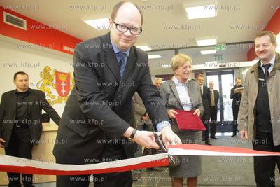 Otwarcie nowego Zespolu Obslugi Mieszkancow  nr IV...