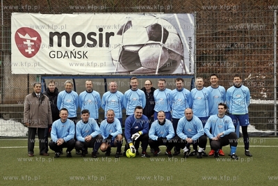 Gdansk. Boisko przy ul. Traugutta.  Noworoczny mecz...