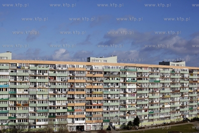 Gdansk Przymorze. Falowiec przy ul. Kolobrzeskiej.
17.02.2014
fot....
