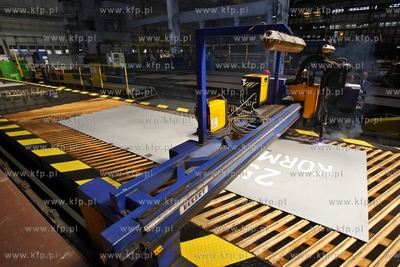 Gdansk. Remontowa Shipbuilding SA. Uroczyste ciecie...