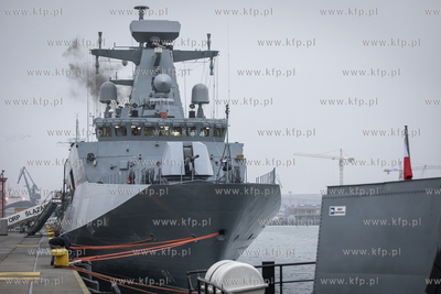 Gdynia Oksywie. Port Wojenny.ORP Slązak w przeddzień...