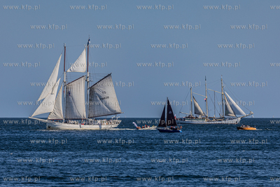 Baltic Sail. Parada żaglowców na Zatoce Gdańskiej....
