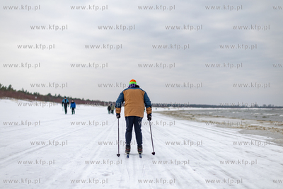 Zimowa plaża w Mikoszewie.
24.01.2026
fot. Krzysztof...