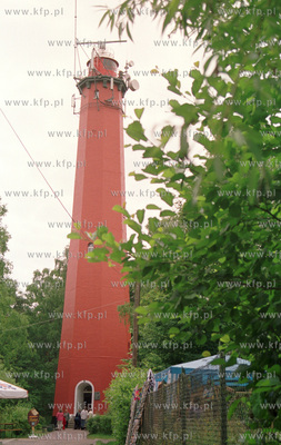 Latarnia morska w Helu. 17.06.2002 fot. Wojtek Jakubowski...