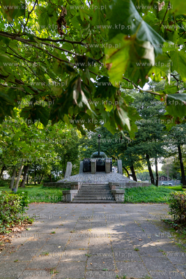 Lęborski czołg IS-2  z Parku Chrobrego. Ustawiony...