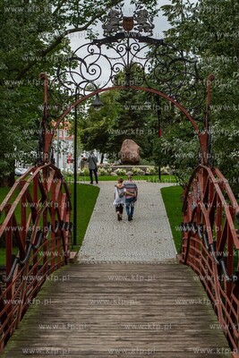 Park na Targu Rakowym po modernizacji. 5.08.2019 /...