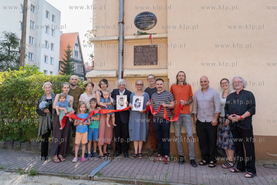 Gdańsk, ul. Batorego 5 Odsłonięcie tablicy upamiętniającej...