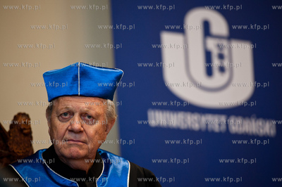 Gdansk. Uniwersytet Gdanski. Aula wydzialu Filologicznego....