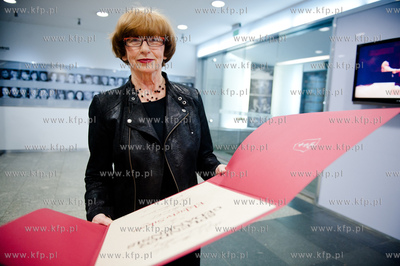 Gdansk. Teatr Wybrzeze. Uroczystosc wreczenia nagrod...