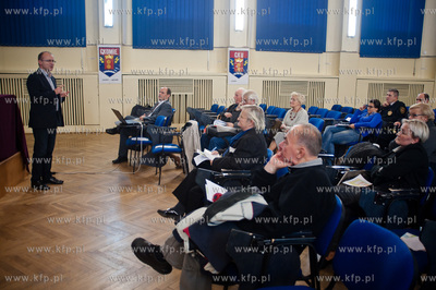 Gdansk. Aula Centrum Ksztalcenia Ustawicznego im. marszalka...