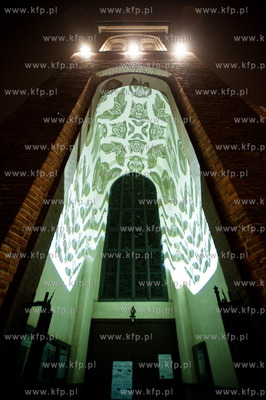 Gdansk. Kosciol Sw. Jakuba. Festiwal artystycznych...