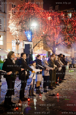 Gdansk. Dlugi Targ. Zuchy i harcerze Choragwi Gdanskiej...