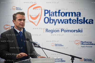 Gdansk. Manhattan. Wybory przewodniczacego Platformy...