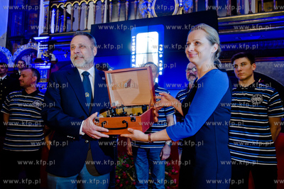 Gdansk. Dwor Artusa. Gala wreczenia nagrod Rejs Roku....