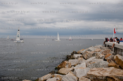 Sopot. Regaty Sopot Match Race zaliczane do cyklu Alpari...