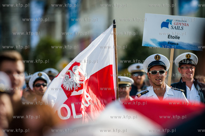 Gdynia. Operacja Zagle Gdyni 2014.
Nz parada uliczna...