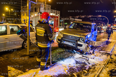 Gdansk. Wrzeszcz. Skrzyzowanie Alei Grunwaldziej i...