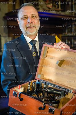 Gdansk. Dwor Artusa. Gala wreczenia nagrod dla zeglarzy...