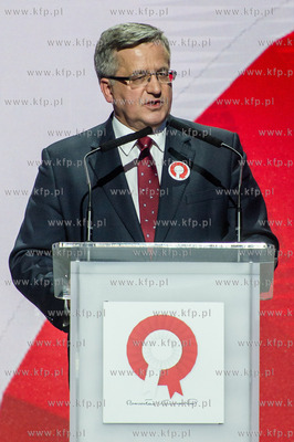 Sopot. Hala 100-lecia. Final Maratonu Poparcia Bronislawa...