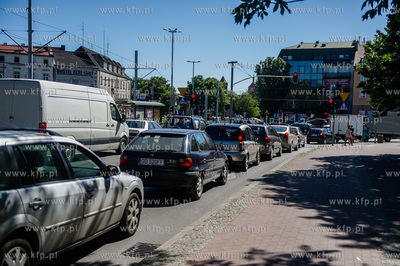 Gdansk. Skrzyzowanie Huciska oraz Walow Jagiellonskich.
02.07.2015
fot....