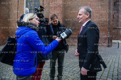 Gdansk. Bazylika Mariacka. Nowo mianowany Wojewoda...