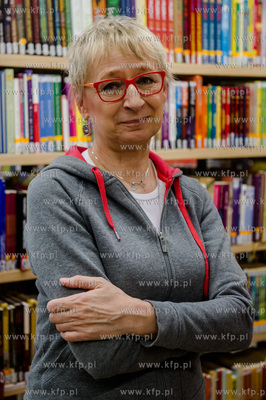 Gdansk. Biblioteka Manhattan w CH Manhattan. Spotkanie...