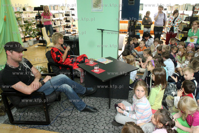 Swinoujscie. Biblioteka Miejska. Aktorzy Ewa Kasprzyk...