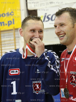 Kwidzyn. Mecz o brazowy medal Mistrzostw Polski w pilce...