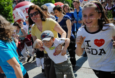 Gdansk. Dlugi Targ. III Swiatowy Zjazd Gdanszczan....