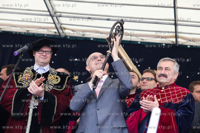 Uroczystosc otwarcia 751 Jarmarku sw. Dominika w Gdansku....