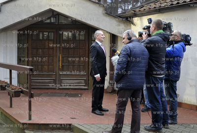 Kosciol Sw. Bernarda w Sopocie. Wojewoda Pomorski Dariusz...