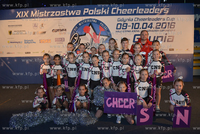 Gdynia Arena. Cheerleadres Cup - XIX Mistrzostwa Polski...