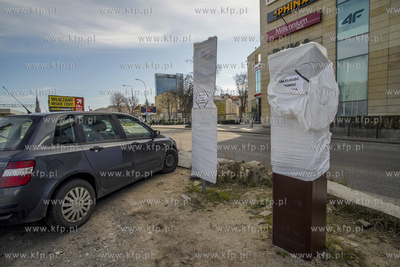 Nieczynny do odwołania parking przy Galerii Bałtyckiej...