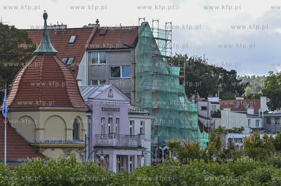 Sopot. Plac Przyjaciol Sopotu. Mural powstaly podczas...