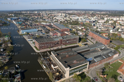 Elblag z lotu ptaka. 19.04.2009 fot. Kacper Kowalski...